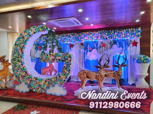 Blue Moon Naming Ceremony Decoration In Pune
